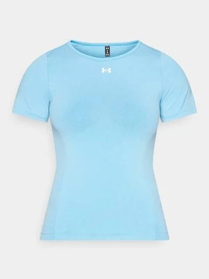 T-shirt basic Under Armour niebieski