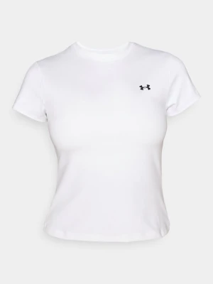 T-shirt basic Under Armour biały
