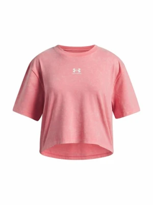 T-shirt basic Under Armour różowy
