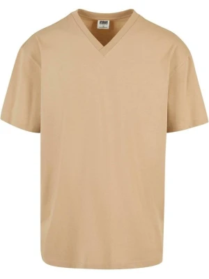 T-shirt basic Urban Classics beżowy