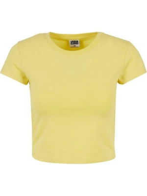 T-shirt basic Urban Classics żółty