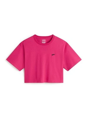T-shirt basic Vans różowy neon