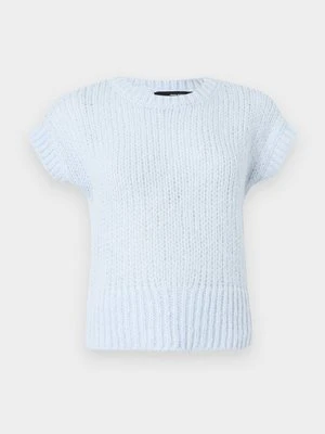 T-shirt basic Vero Moda jasnoniebieski