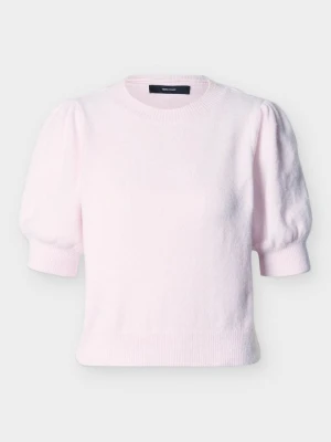 T-shirt basic Vero Moda różowy