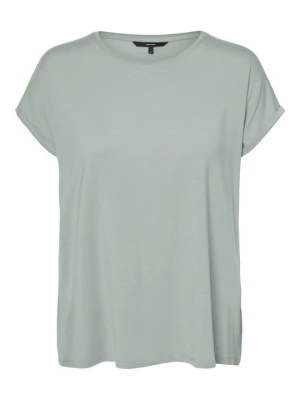 T-shirt basic Vero Moda zielony