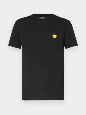 T-shirt basic Versace czarny