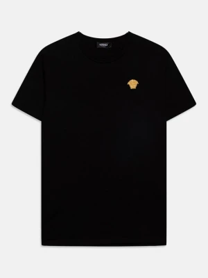 T-shirt basic Versace czarny