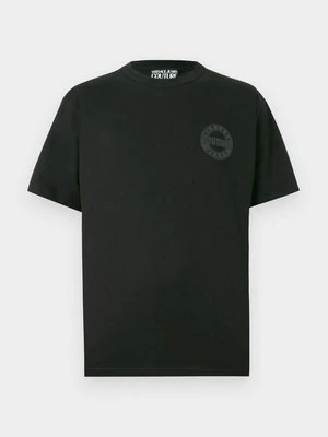 T-shirt basic Versace Jeans Couture czarny