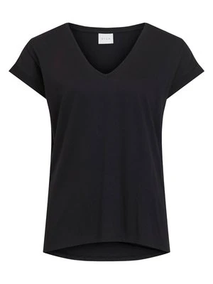 T-shirt basic Vila czarny