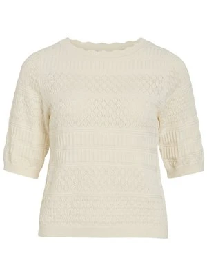 T-shirt basic Vila biały