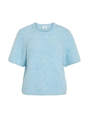 T-shirt basic Vila niebieski