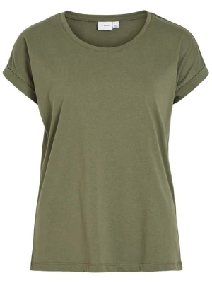 T-shirt basic Vila oliwkowy