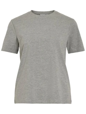 T-shirt basic Vila szary melanż