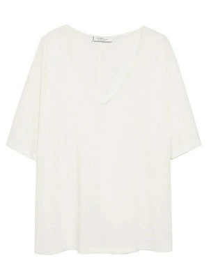 T-shirt basic Violeta by Mango