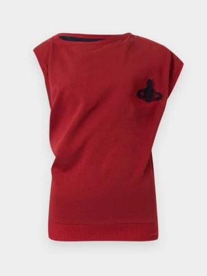 T-shirt basic Vivienne Westwood czerwony