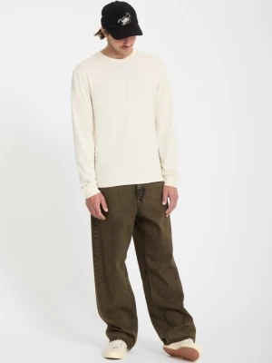 T-shirt basic Volcom mleczny