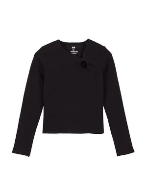 T-shirt basic WE Fashion czarny