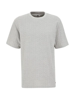 T-shirt basic WE Fashion jasnoszary