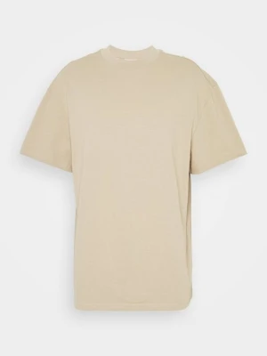 T-shirt basic Weekday beżowy
