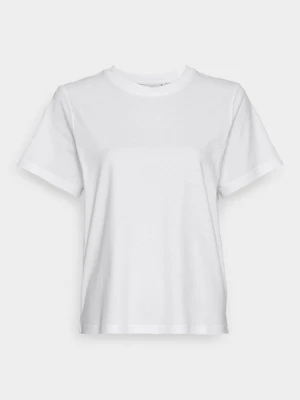 T-shirt basic Weekday biały