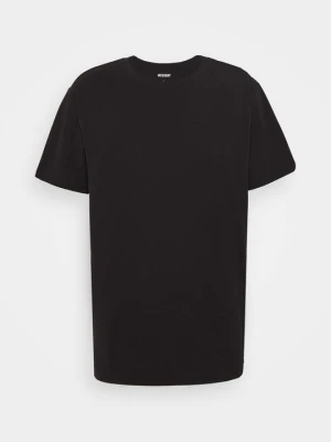 T-shirt basic Weekday czarny