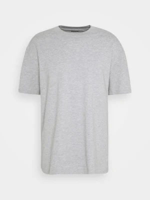 T-shirt basic Weekday szary