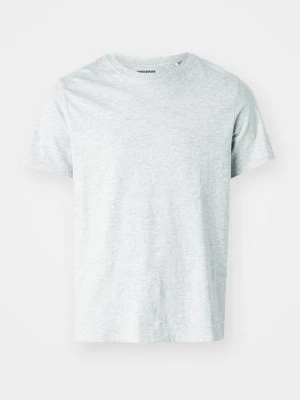 T-shirt basic Weekday szary