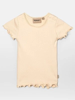 T-shirt basic Wheat beżowy