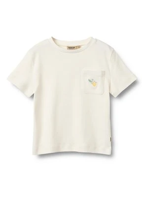 T-shirt basic Wheat mleczny