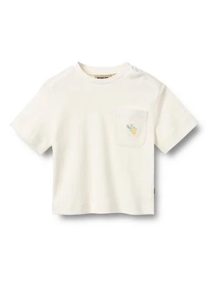 T-shirt basic Wheat mleczny
