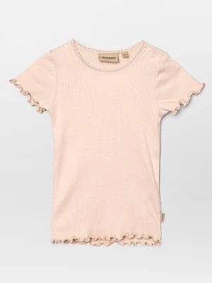 T-shirt basic Wheat jasnoróżowy