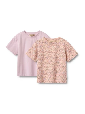 T-shirt basic Wheat różowy
