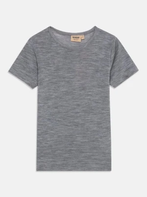 T-shirt basic Wheat szary