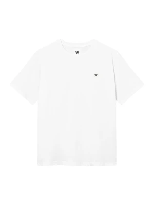 T-shirt basic Wood Wood biały