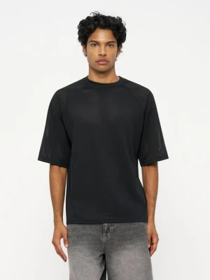 T-shirt basic Woodbird czarny