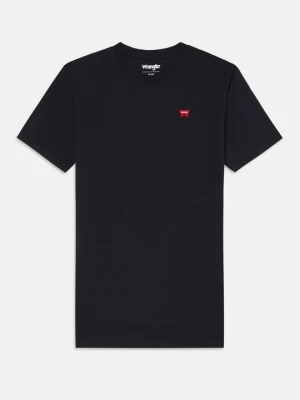 T-shirt basic Wrangler czarny
