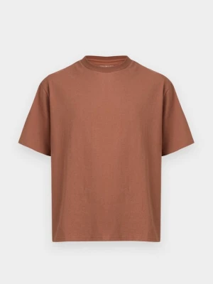 T-shirt basic YOURTURN By Zalando brązowy
