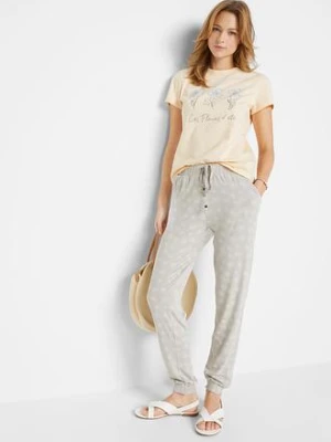 T-shirt basic z nadrukiem (2 szt.) bonprix