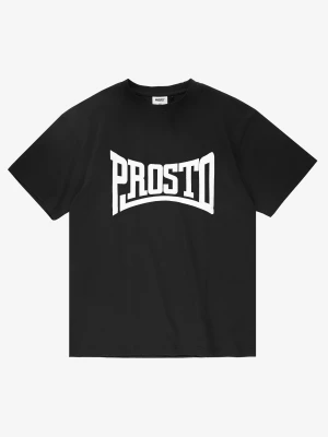 T-shirt bawełniany męski czarny Klasyk