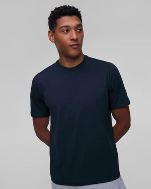T-shirt bawełniany męski Rapha granatowy