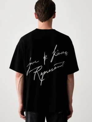 Represent T-shirt bawełniany męski