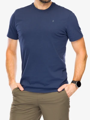 T shirt bawełniany Royal Robbins Basecamp Tee - navy