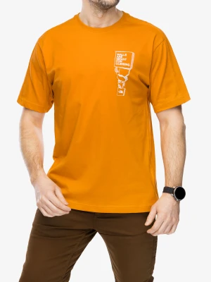 T shirt bawełniany The North Face Outdoor S/S Tee - desert rust