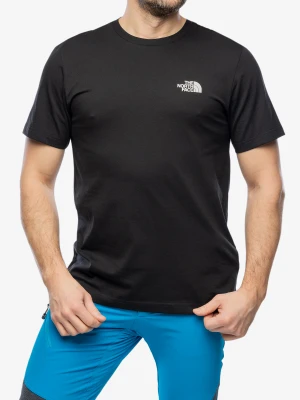 T shirt bawełniany The North Face S/S Simple Dome Tee - tnf black