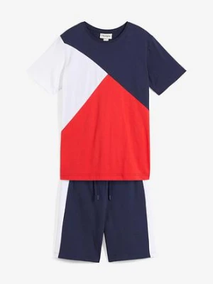 T-shirt + bermudy dresowe (2 części) z czystej bawełny organicznej bonprix