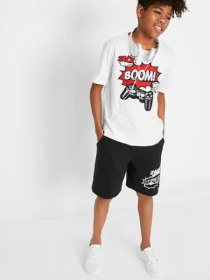 T-shirt + bermudy z dżerseju (2 części), z czystej bawełny organicznej bonprix