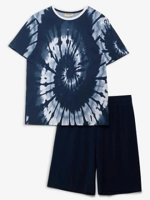 T-shirt + bermudy z dżerseju z czystej bawełny organicznej (komplet 2-cz.) bonprix