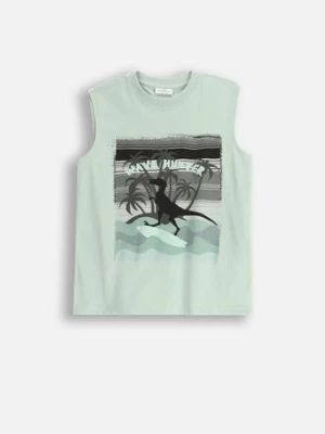T-shirt bez rękawów COCCODRILLO