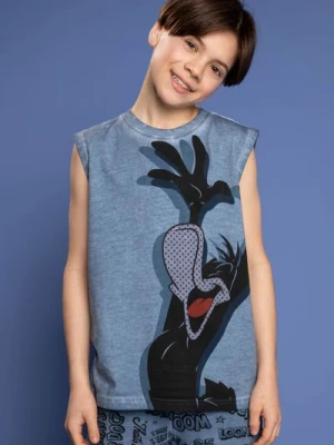 T-shirt bez rękawów COCCODRILLO