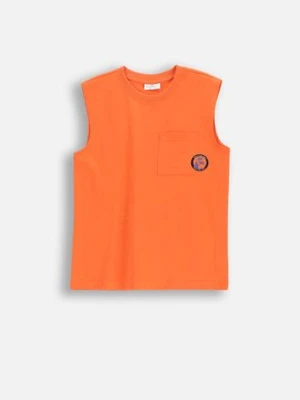 T-shirt bez rękawów COCCODRILLO